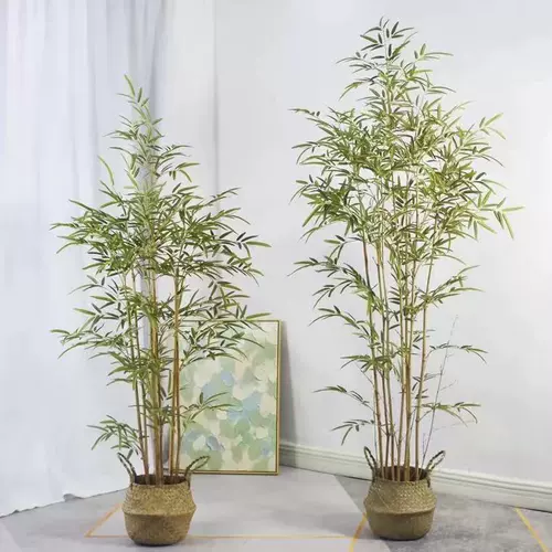 Новая китайская симуляция бамбука ландшафтная комната декоративное горшечное чайное домик