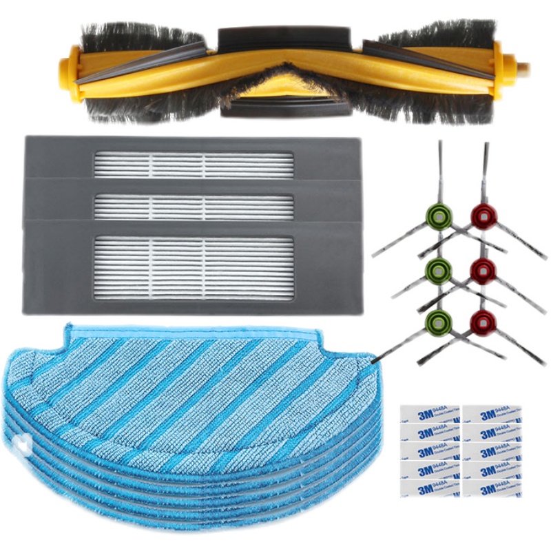 适配科沃斯T8AIVI/T8MAX扫地机器人滚刷滤网抹布水箱清洁拖布配件 - 图3