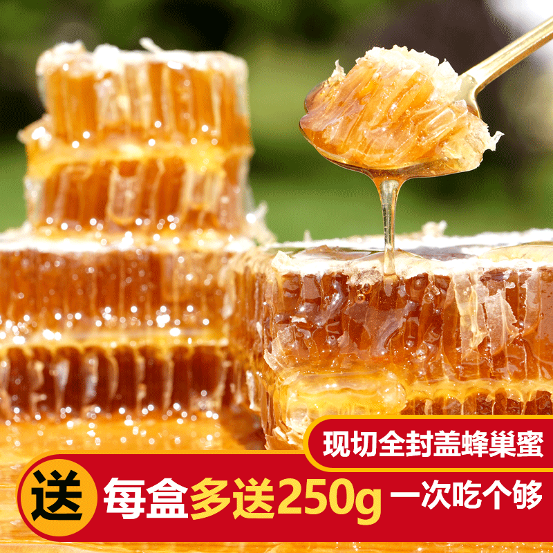 纯正农家蜂巢蜜 上鸪蜜匠蜂蜜