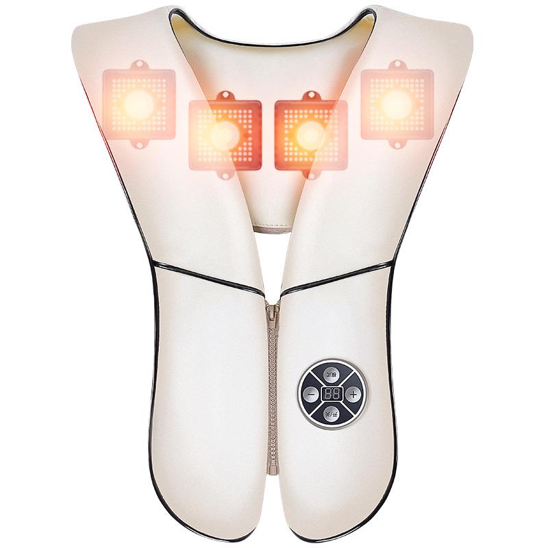 苏的旗舰店捶打按摩披肩智能四核按摩器金泰肩背敲击按摩带SDPJ18-图3