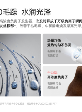 【官方正品】飞科负离子吹风机