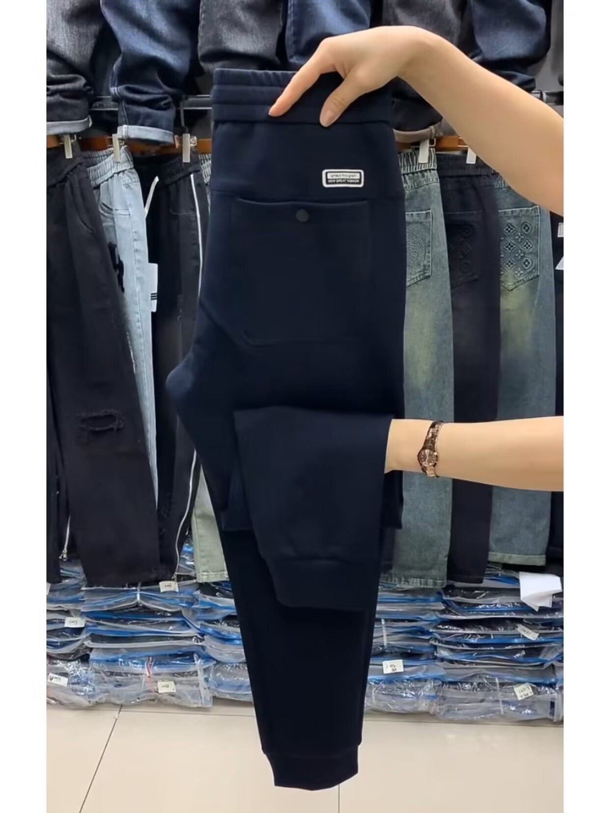 快手同款春秋螺纹棉咖色运动裤卫裤休闲裤男士青年长裤百搭小脚裤,淘宝优惠券,粉丝福利购,淘宝优惠卷