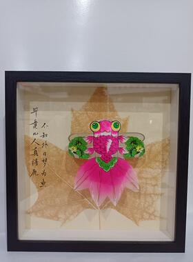 手写定制非物质文化遗产纸风筝潍坊丝绸风筝装饰品传统文化创意工