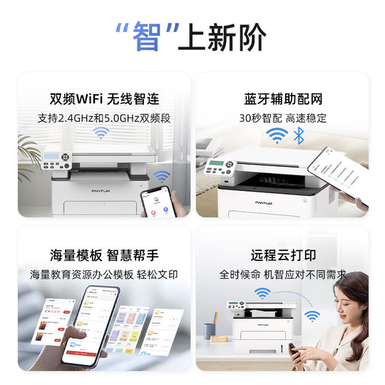 A4 automatischer doppelseitiger kabelloser Multifunktionsdrucker