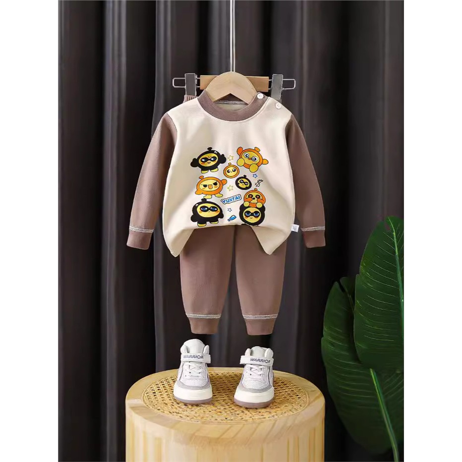 Boys' underwear set pure cotton home clothes