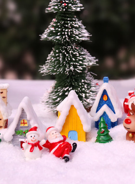 新年圣诞节盲盒卡通风雪景小礼物