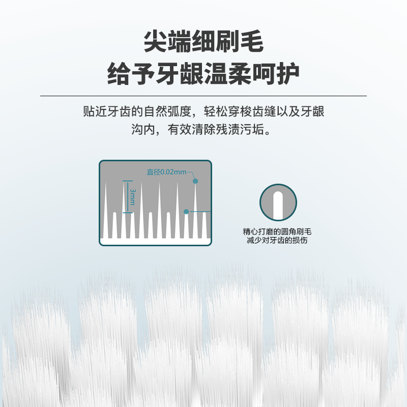 电动牙刷头适配松下替换头WEW0972/EW-DM71/711/712/61/PDM7B - 图2