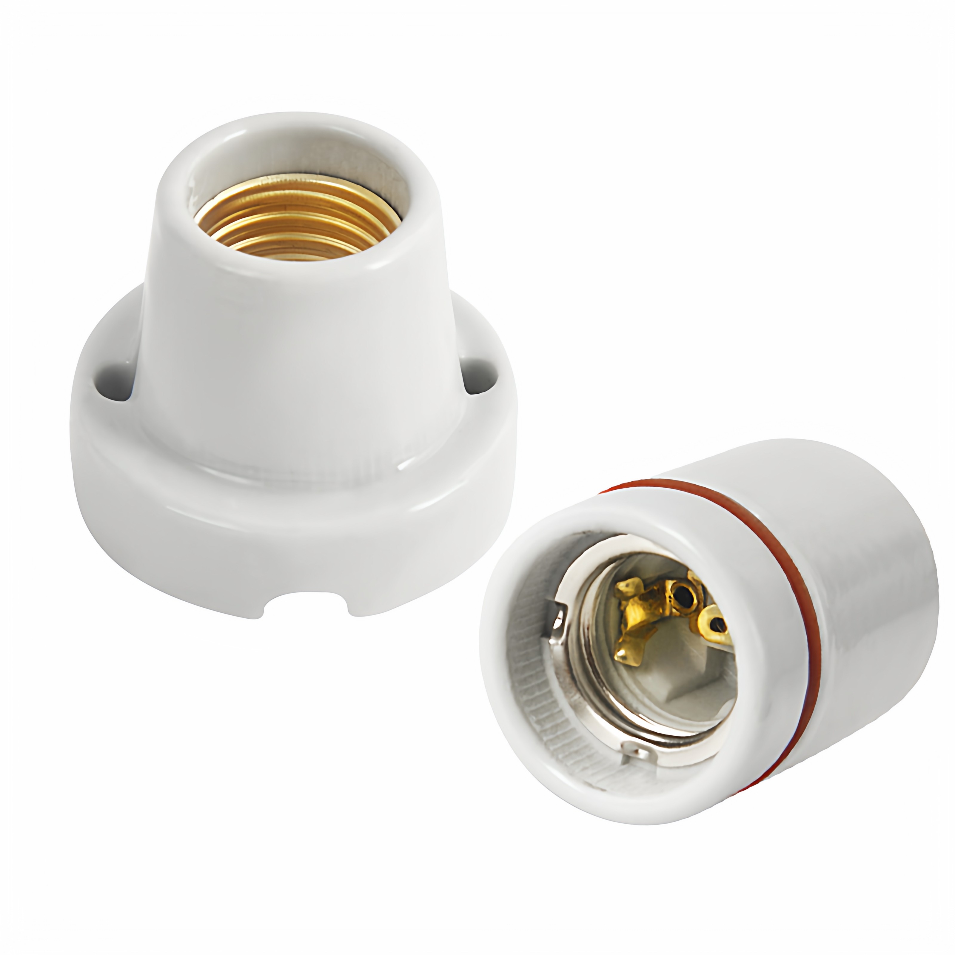 全陶瓷灯座家用取暖器加热箱芦丁鸡饲养箱耐高温灯头全铜芯灯口小,淘宝优惠券,粉丝福利购,淘宝优惠卷