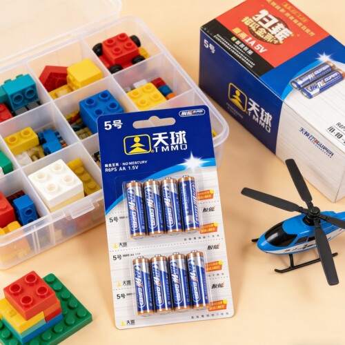 孚港天球电池五号5号7号碳性干电池一次性无汞环保锌锰七号极能整合装玩具电池遥控器空调用电池 - 图0