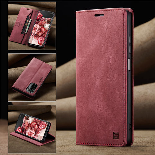 适用redmiNote10pro手机壳红米note10s翻盖插卡皮套pormax4G全包保护防摔软壳purse wallet case商务小米新款 - 图2