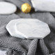 Marble Coaster Flame Paint Seal Pad