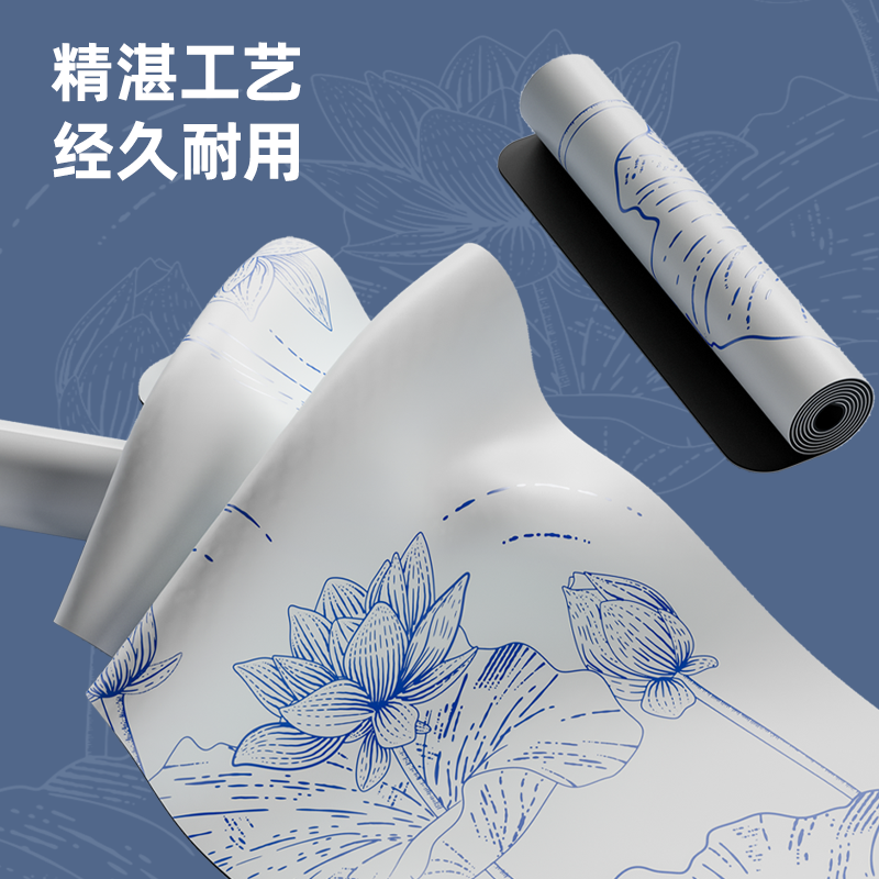甫士UV彩印瑜伽垫防滑天然橡胶新款专业健身pu女士减震隔音运动垫
