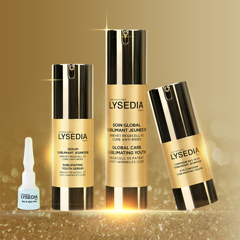 lysedia焕采精粹眼部精华抗皱眼霜 lysedia海外眼霜