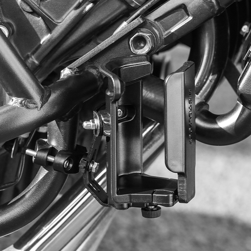 摩多狼摩托车铝合金车载杯架山地单车配件自行车骑行水杯架水壶架 - 图1