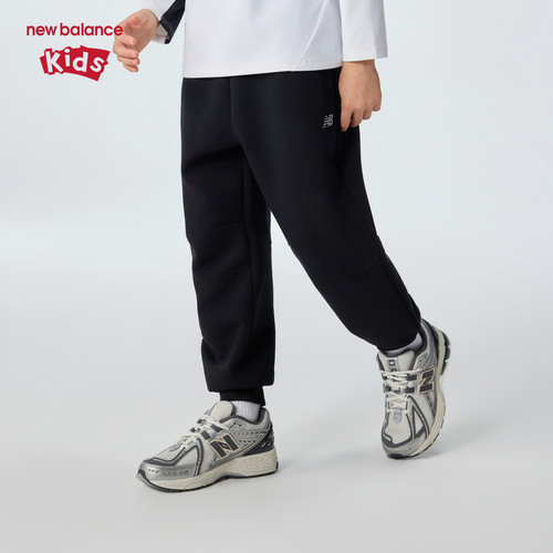 New Balance nb童装儿童男女26年春季新款运动束脚长裤ND4LG16073 - 图0