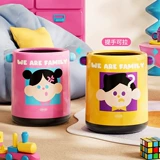 诺室 Домашнее милое мусорное ведро для гостиной для домашнего использования подходит для мужчин и женщин, детская большая система хранения