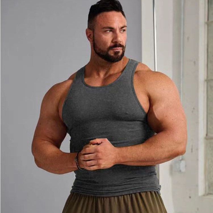 美式健身运动背心男款夏季吸汗透气螺纹吊带紧身衣无袖男T恤打底,淘宝优惠券,粉丝福利购,淘宝优惠卷