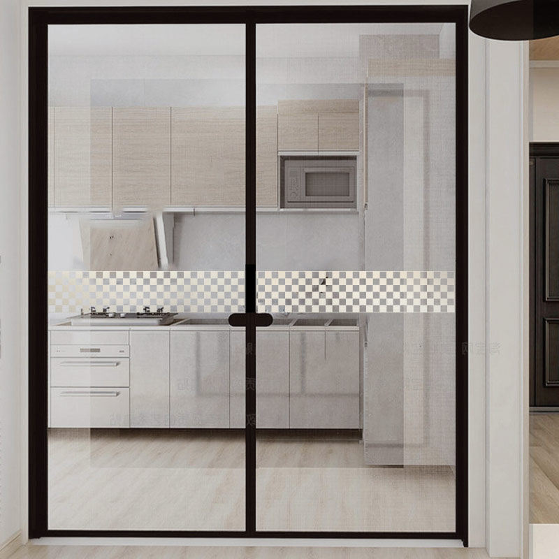 玻璃门防撞贴纸厨房家用公司办公室小心玻璃提示磨砂腰线条静电贴,淘宝优惠券,粉丝福利购,淘宝优惠卷