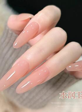 裸色甲油胶百搭裸粉色甲油胶