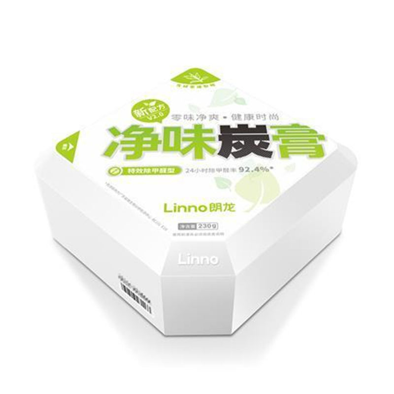 朗龙净味炭膏车内除味除臭新车除甲醛去异味汽车载用固体香膏淡香