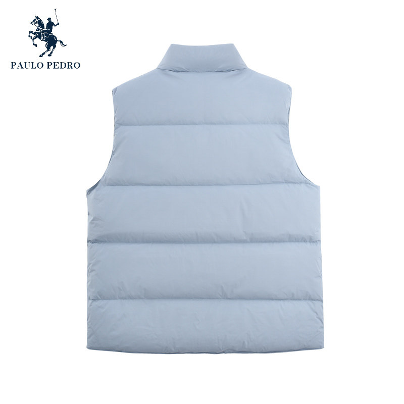 保罗彼得专柜款女羽绒马甲立领工装服加绒百搭保暖背心YICD33720,淘宝优惠券,粉丝福利购,淘宝优惠卷