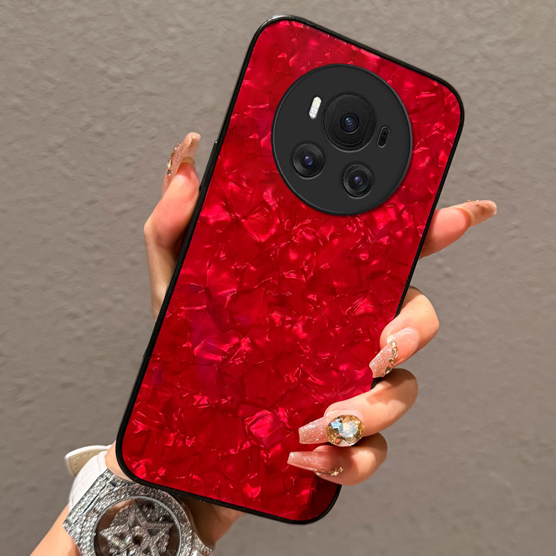 2026简约贝壳新款适用荣耀Magic6手机壳本命年8x喜庆4防摔3新年款X30Max结婚x40i春节X10女款7pro男5全包8 - 图1