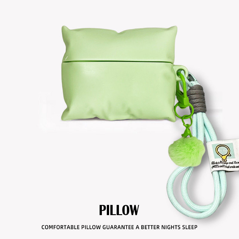 适用弱水时砂earfree i5蓝牙耳机套earfreei5保护壳软壳可爱创意枕头ear free i5耳机壳防摔挂绳 - 图3