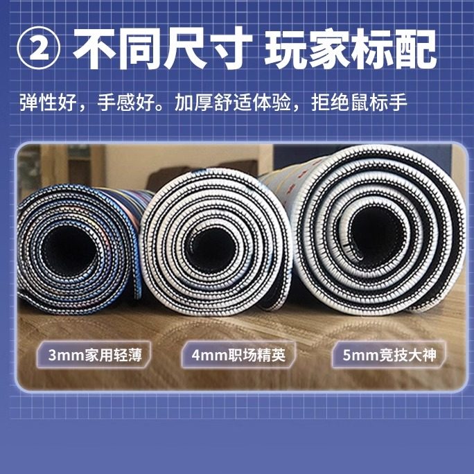 【多款可选】马年红色国潮新年鼠标垫