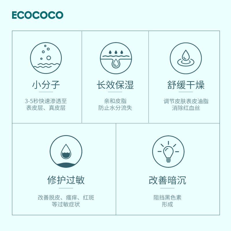 ecococo澳洲进口磨砂膏身体椰子油 ECOCOCO海外身体护理套装