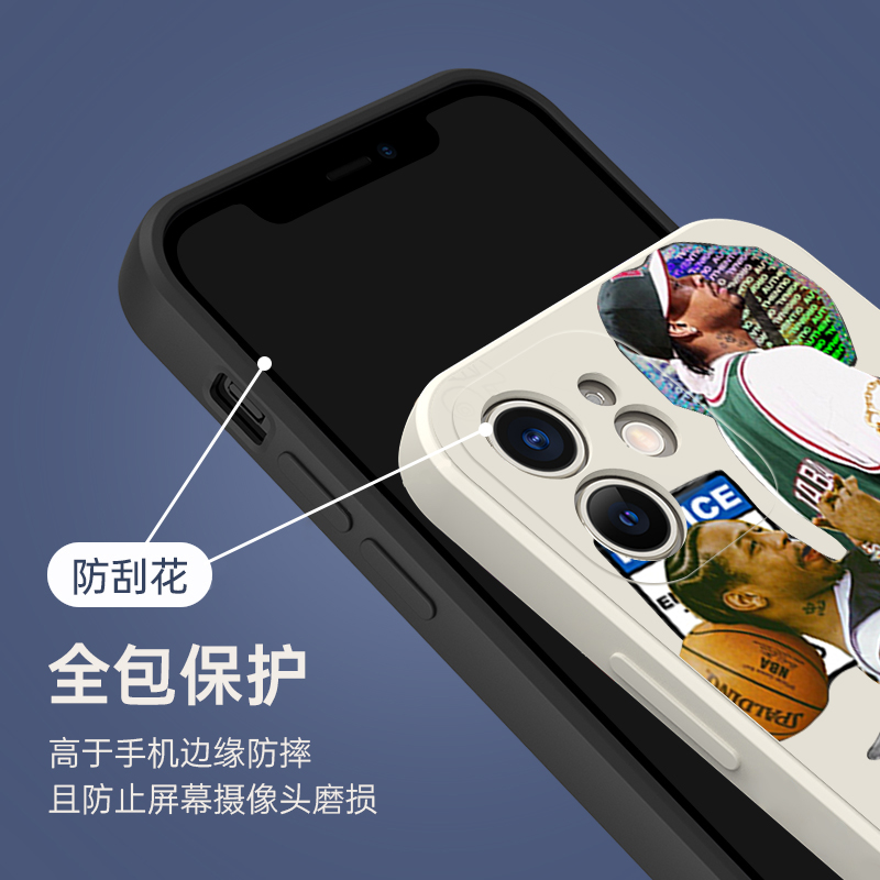 艾弗森手机壳苹果13华为mate40pro周边vivo3号球衣iPhone12promax篮球oppo球星NBA小米11x联名P40xr男30男款7-图2