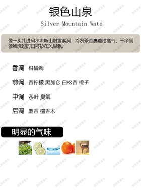 CREED银色山泉拿破仑之水小样
