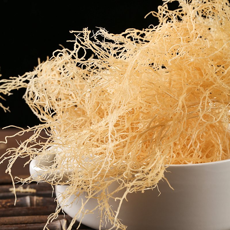 高泡发 清水龙须菜干货500g凉拌菜石花菜鹿角菜淡干海石花海藻 - 图0