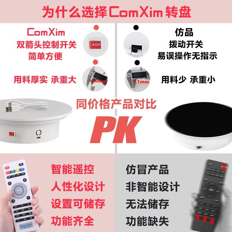 静物模特拍照珠宝产品展示转台拍视频玉器手办数码拍摄旋转台底座-图1