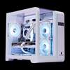 Wanjia Wentian mini sea view room Wentian PLUS chassis MATX motherboard 240 water-cooled desktop computer white accessories