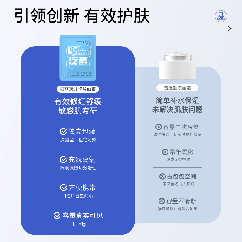 阳菲b5油皮特护霜控油舒缓敏感肌修护屏障修复面霜补水保湿素颜霜
