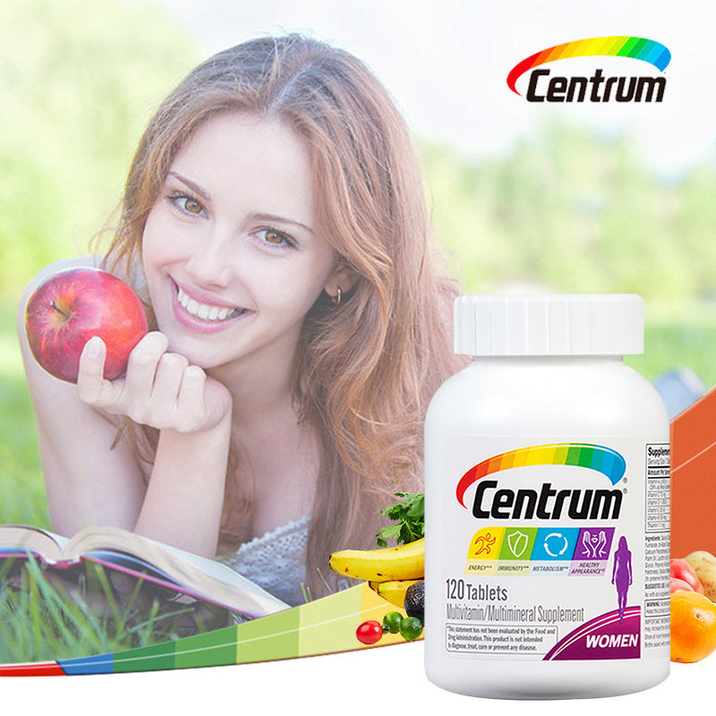 美版进口善存女士多维片复合矿物质 趣味猴保健品海外复合维生素/矿物质