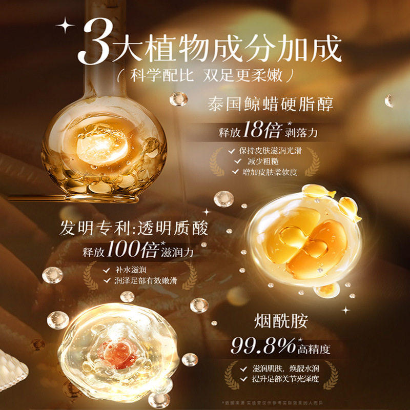 烟酰胺柔嫩滋润足膜40ml/对x5袋=10片