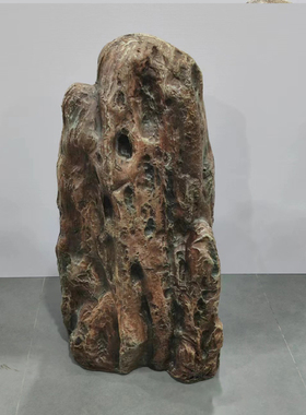 玻璃钢庭院造景空心假山石摆件