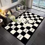 Ковер для домашнего использования, одноразовые шахматы для спальни, простой и элегантный дизайн