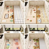 Нескользящий стираемый одноразовый водонепроницаемый гигиенический ковер из ПВХ