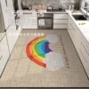 Diatom mud kitchen anti-slip quick-drying floor mat