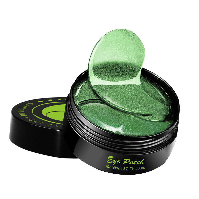 skt螺旋藻绿去黑眼圈细纹祛眼纹消 skt美妆店眼膜