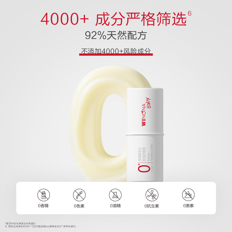 【U先】薇诺娜宝贝儿童润唇膏宝宝婴儿保湿滋润男孩女孩唇膏