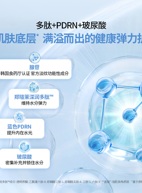 郑瑄茉PDRN精华水润提拉紧致双效贴水光面膜深层补水保湿5片/盒