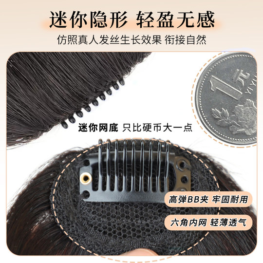 Lsn Luosina real hair ancient bangs wig