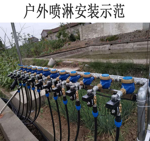 4G定时自动浇水器手机远程控制开关喷淋花草坪遥控大棚绿化滴灌溉 - 图2