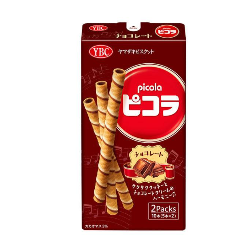 日本进口 YBC山崎 黑巧克力天王草莓味 香甜浓郁牛奶酥脆可口饼干 - 图1