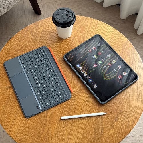 【超大触控】适用苹果ipadair7蓝牙键盘保护套11代a16妙控支点壳10.2平板5磁吸防弯pro12.9无笔槽13鼠标套装4 - 图3