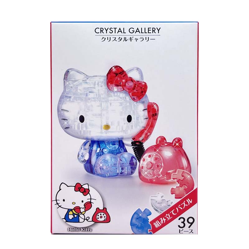 日本HANAYAMA三丽鸥水晶立体拼图库洛米Kitty猫美乐蒂Puzzle玩具 - 图3