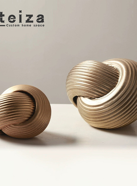 树脂样板房间别墅创意软装首饰盒